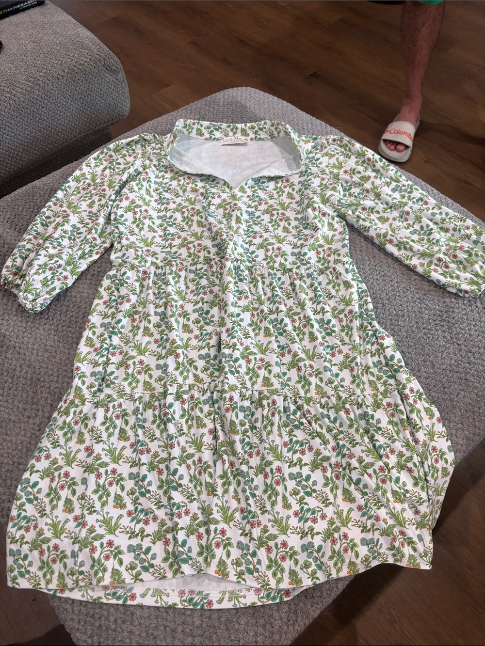 Smith and Quinn Dress - Green & Pink
